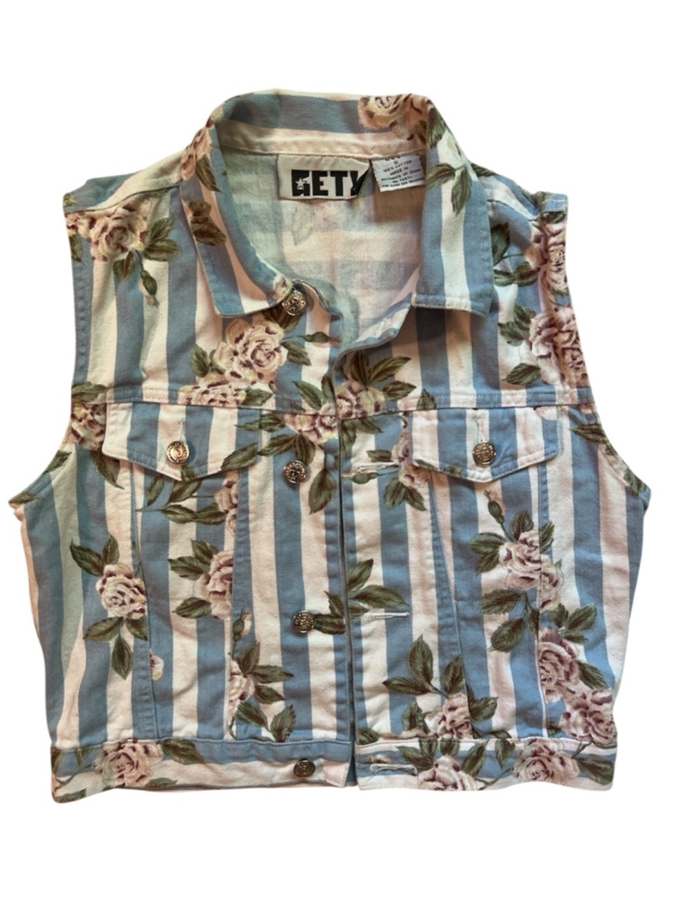 VINTAGE GET! Denim Vest